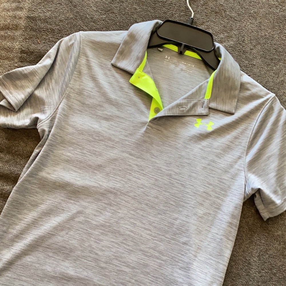 Under armour youth large polo